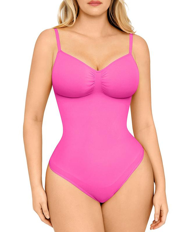 Feelingirl Seamless Covered Bust Jumpsuit Thong Bodysuit Fit Comfort Slimming Womenswear 1 Breathable Hip Tops Soft