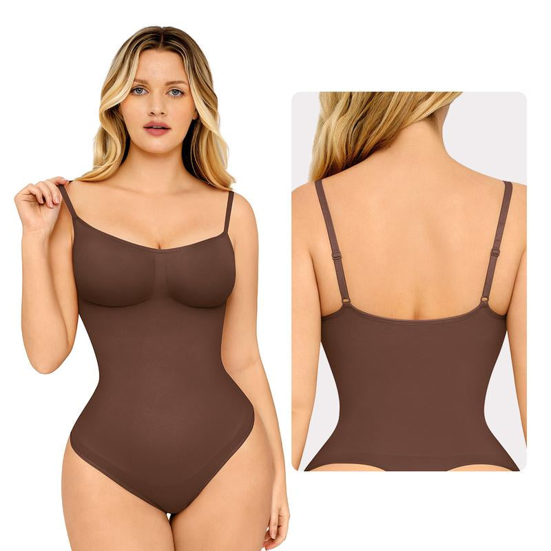 Feelingirl Seamless Covered Bust Jumpsuit Thong Bodysuit Fit Comfort Slimming Womenswear 1 Breathable Hip Tops Soft