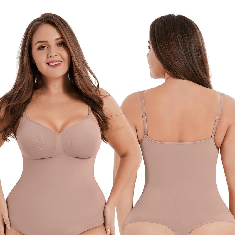Feelingirl Seamless Covered Bust Jumpsuit Thong Bodysuit Fit Comfort Slimming Womenswear 1 Breathable Hip Tops Soft