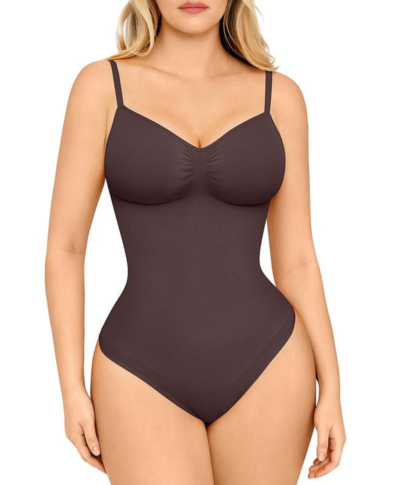 Feelingirl Seamless Covered Bust Jumpsuit Thong Bodysuit Fit Comfort Slimming Womenswear 1 Breathable Hip Tops Soft