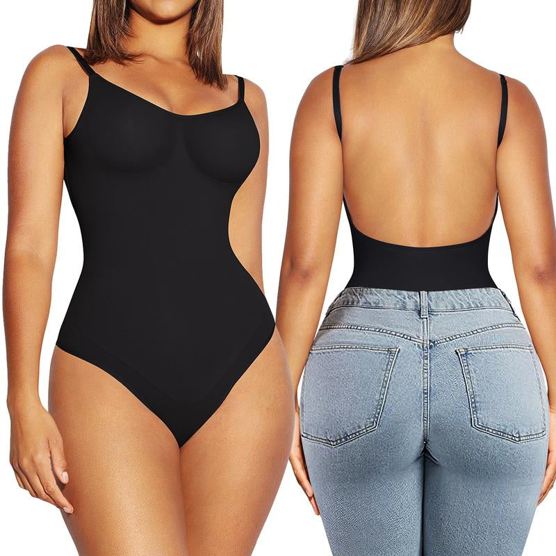 Feelingirl Seamless Covered Bust Jumpsuit Thong Bodysuit Fit Comfort Slimming Womenswear 1 Breathable Hip Tops Soft