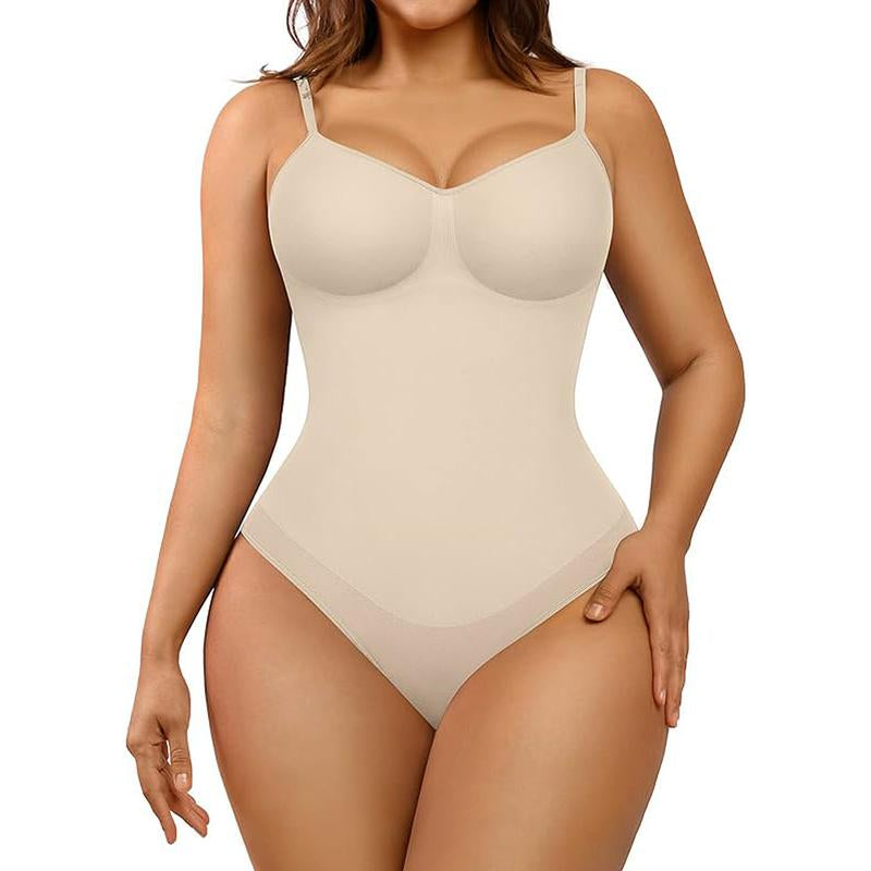 Feelingirl Seamless Covered Bust Jumpsuit Thong Bodysuit Fit Comfort Slimming Womenswear 1 Breathable Hip Tops Soft