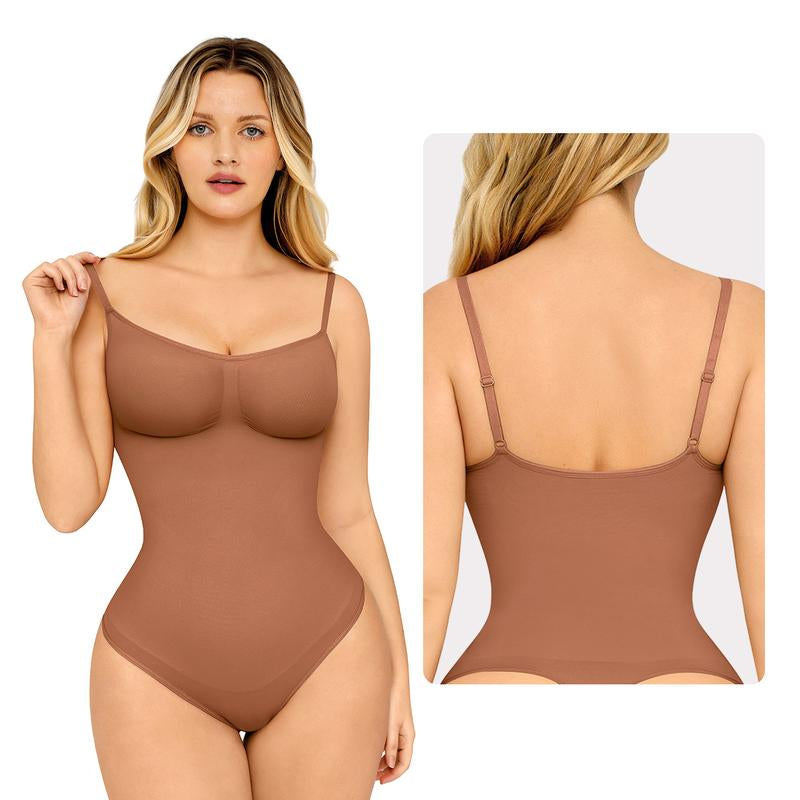 Feelingirl Seamless Covered Bust Jumpsuit Thong Bodysuit Fit Comfort Slimming Womenswear 1 Breathable Hip Tops Soft