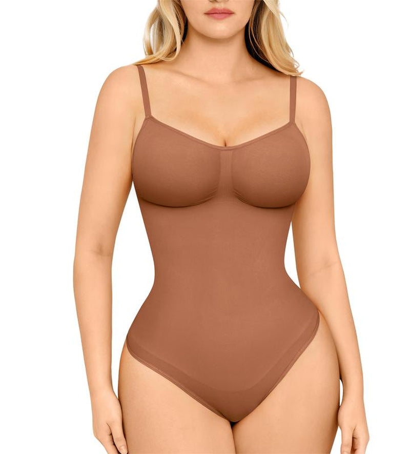 Feelingirl Seamless Covered Bust Jumpsuit Thong Bodysuit Fit Comfort Slimming Womenswear 1 Breathable Hip Tops Soft