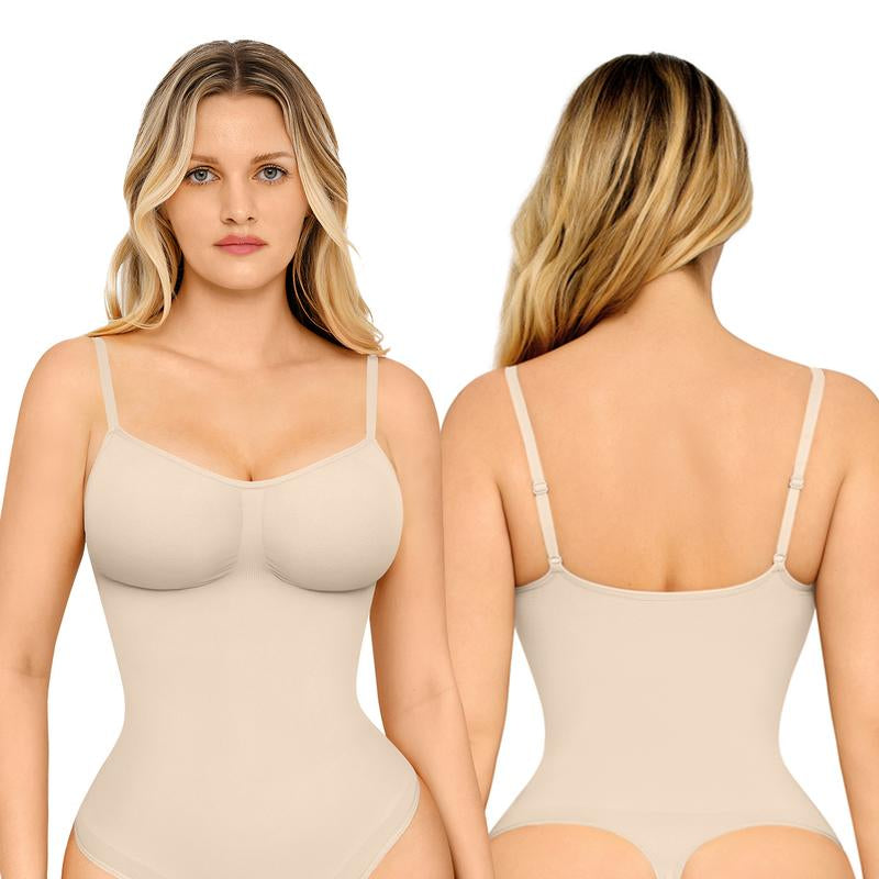 Feelingirl Seamless Covered Bust Jumpsuit Thong Bodysuit Fit Comfort Slimming Womenswear 1 Breathable Hip Tops Soft