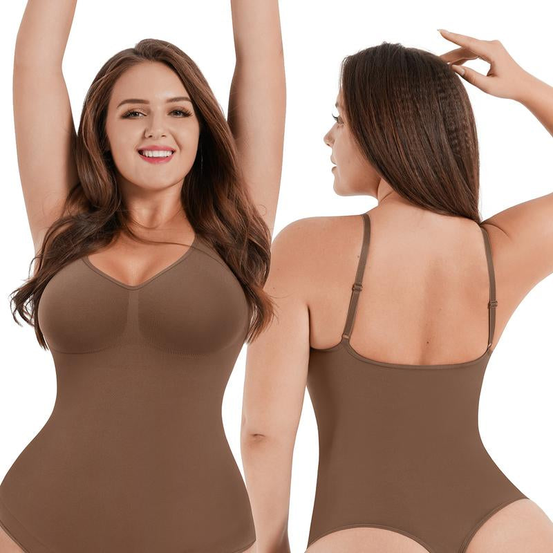Feelingirl Seamless Covered Bust Jumpsuit Thong Bodysuit Fit Comfort Slimming Womenswear 1 Breathable Hip Tops Soft