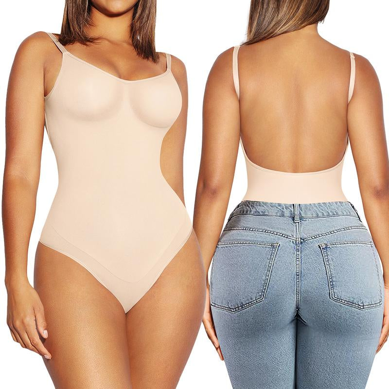 Feelingirl Seamless Covered Bust Jumpsuit Thong Bodysuit Fit Comfort Slimming Womenswear 1 Breathable Hip Tops Soft