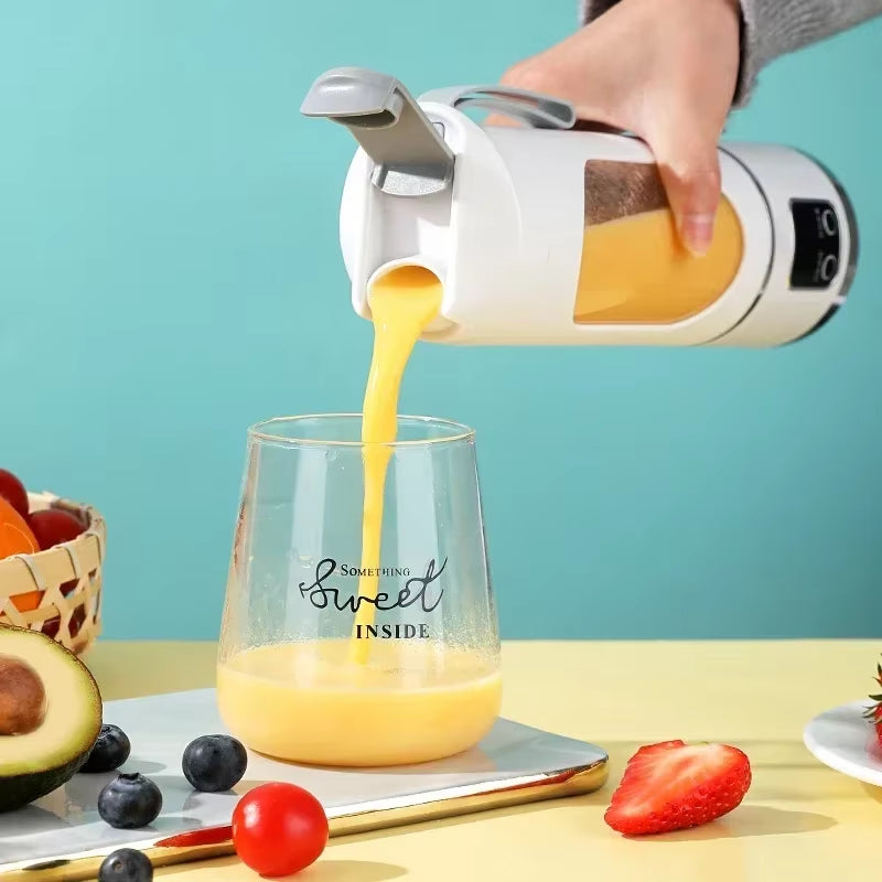 Electric Juicer Mini Portable Blender 8 Blades Fruit Mixers Extractors Multifunction Juice Maker Machine Blender Smoothies Mixer