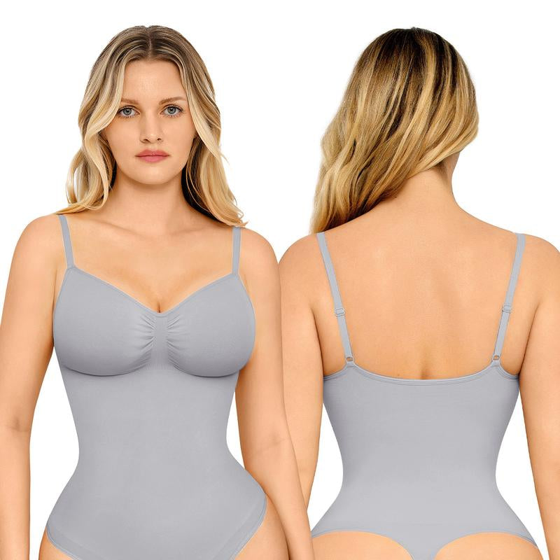 Feelingirl Seamless Covered Bust Jumpsuit Thong Bodysuit Fit Comfort Slimming Womenswear 1 Breathable Hip Tops Soft