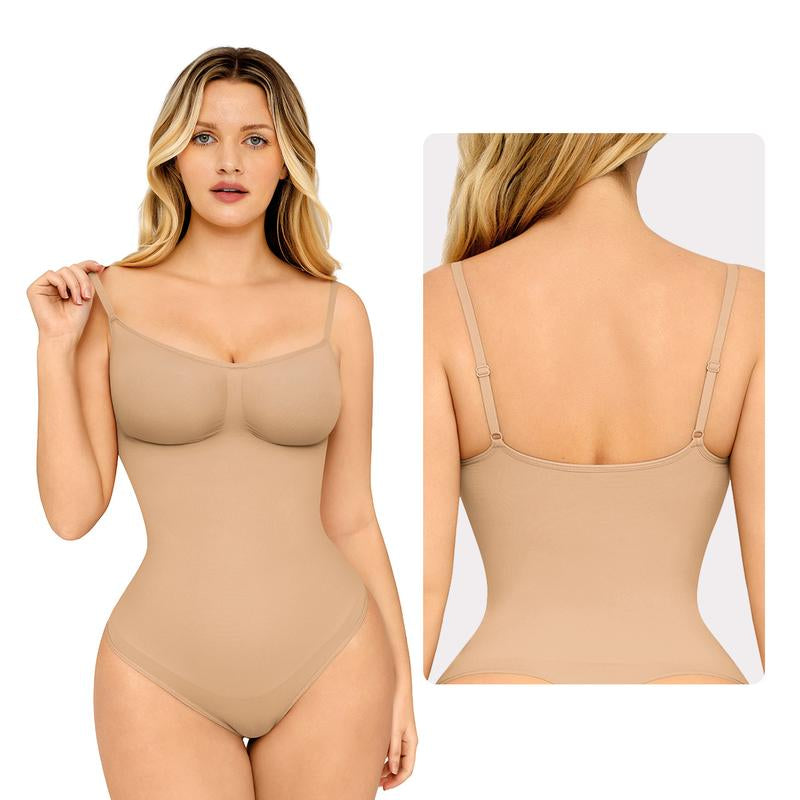 Feelingirl Seamless Covered Bust Jumpsuit Thong Bodysuit Fit Comfort Slimming Womenswear 1 Breathable Hip Tops Soft