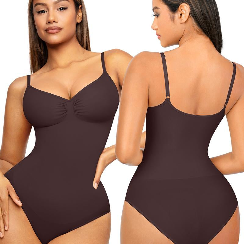 Feelingirl Seamless Covered Bust Jumpsuit Thong Bodysuit Fit Comfort Slimming Womenswear 1 Breathable Hip Tops Soft