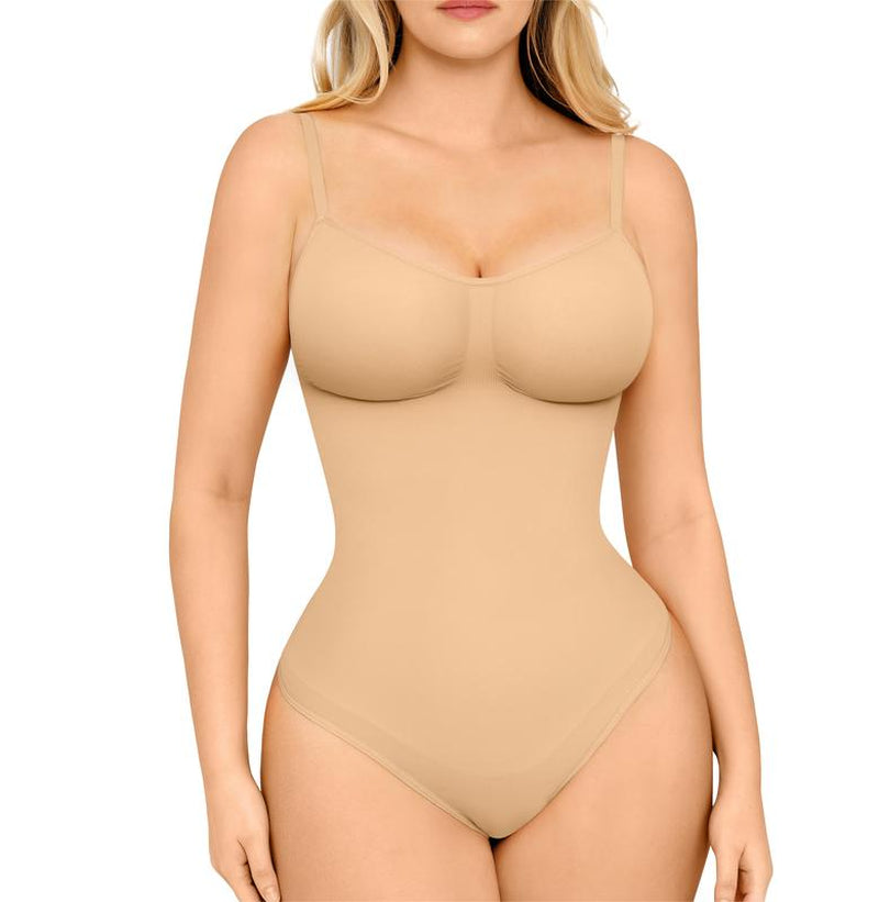 Feelingirl Seamless Covered Bust Jumpsuit Thong Bodysuit Fit Comfort Slimming Womenswear 1 Breathable Hip Tops Soft