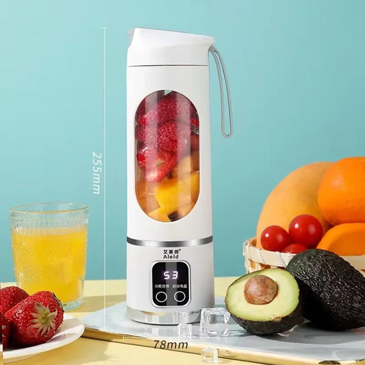 Electric Juicer Mini Portable Blender 8 Blades Fruit Mixers Extractors Multifunction Juice Maker Machine Blender Smoothies Mixer